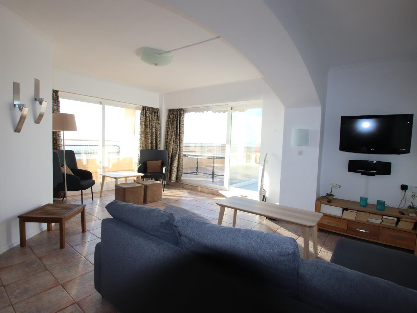 Apartament 2 dormitori amb vistes al mar i piscina 001127 a ROSES